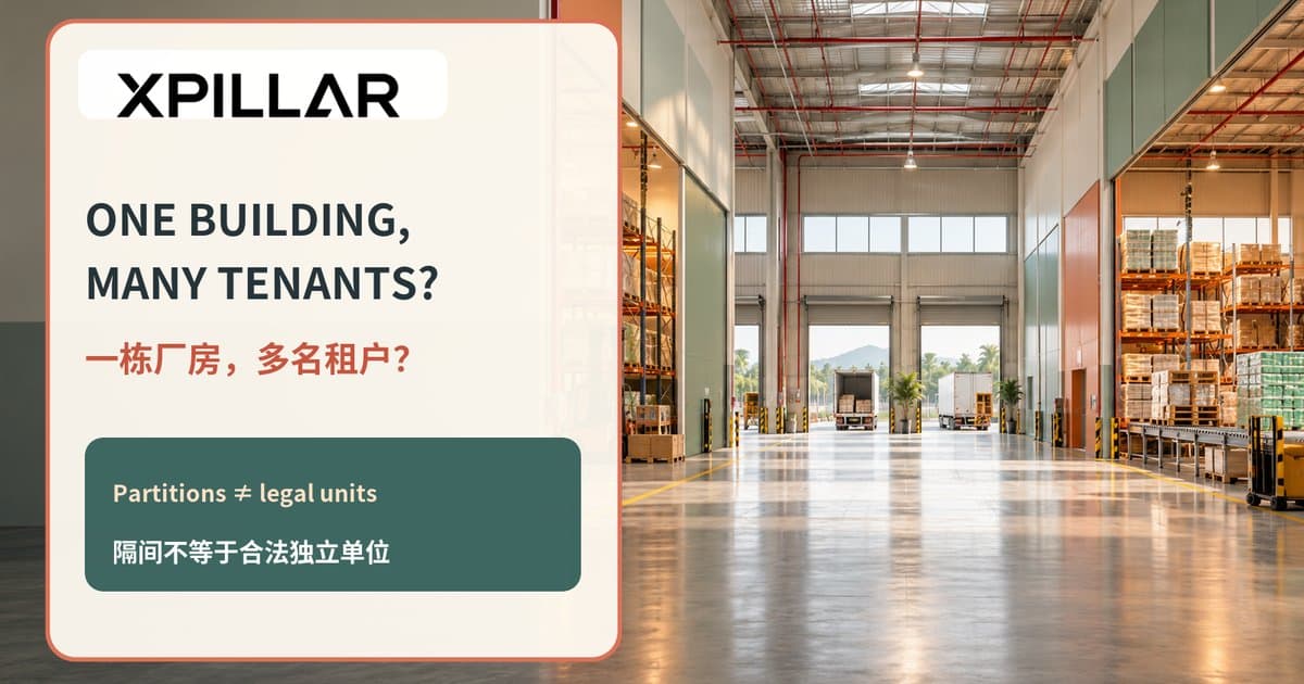 Can This Malaysian Factory or Warehouse Be Split for Multiple Tenants? 12 Planning, Fire, Utility and Lease Checks Before Partitioning | 这间马来西亚厂房或仓库能分租给多名租户吗？隔间前必须完成的12项规划、消防、公用设施及租约检查