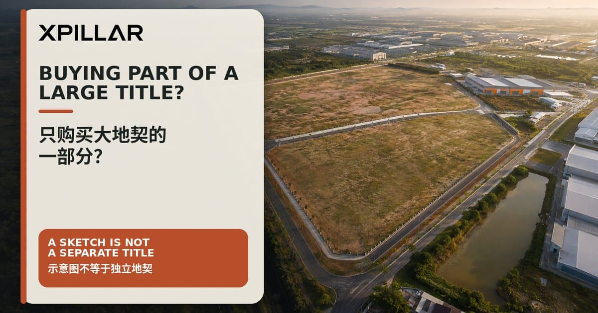 Can You Buy 20 Acres Out of a 60-Acre Industrial Title in Malaysia? | 可以只购买马来西亚60英亩工业地中的20英亩吗？