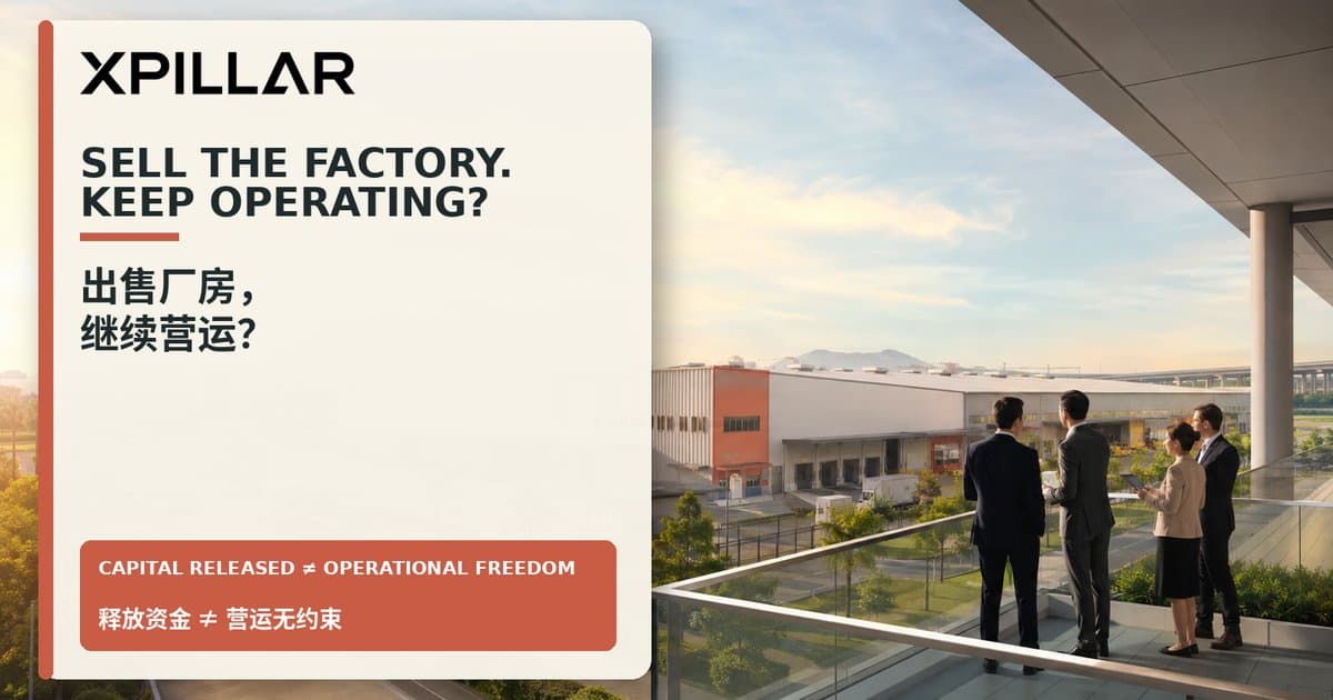 Factory Sale and Leaseback in Malaysia: 12 Checks Before a Manufacturer Sells and Rents Back Its Property | 马来西亚厂房出售回租：制造商出售物业后继续租用前的12项检查