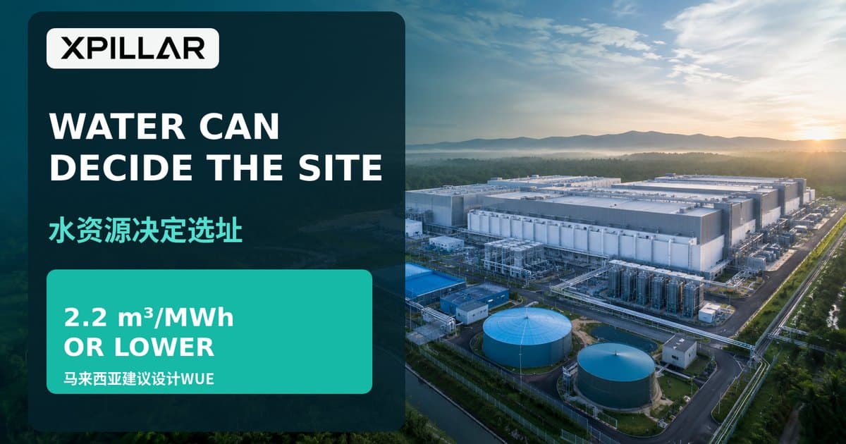 Buying Data Centre Land in Malaysia? 10 Water, Cooling and Drainage Checks Before You Commit | 购买马来西亚数据中心用地前:水资源、冷却与排水的10项尽调
