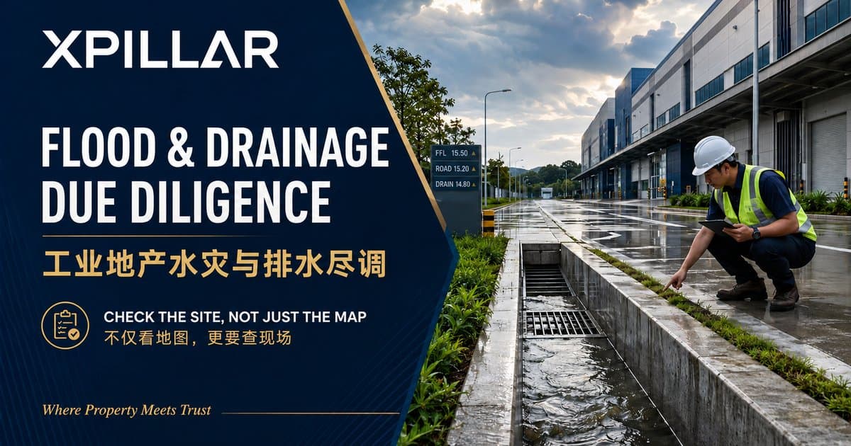 Industrial Property Flood and Drainage Due Diligence in Malaysia: What Buyers and Tenants Must Check
