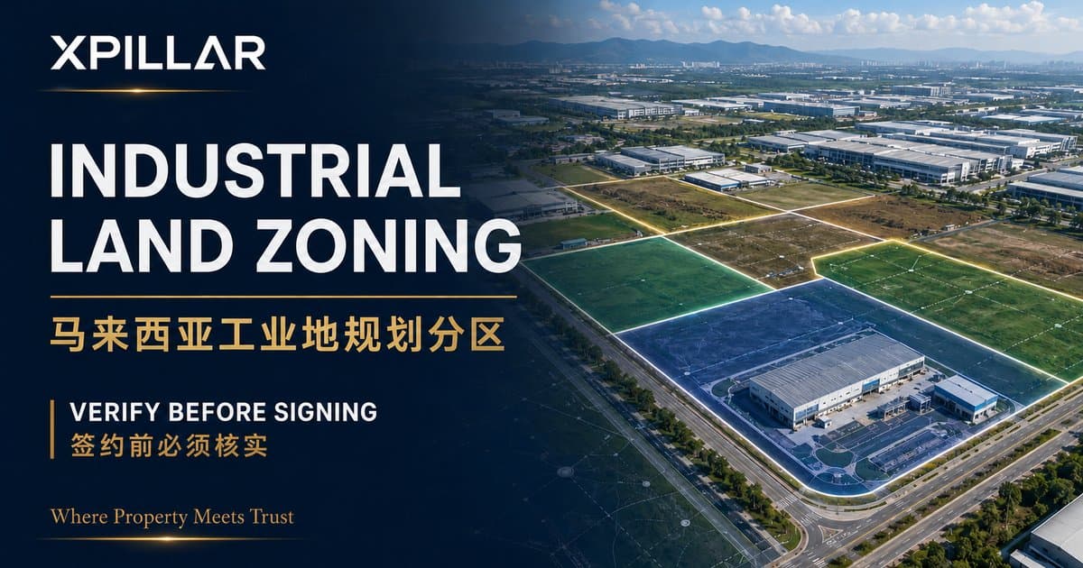 Industrial Land Zoning in Malaysia: What Buyers Must Verify Before Signing